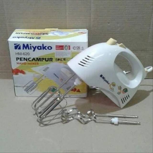 MIYAKO MIXER HM620 / HM 620 / HM-620 (HAND MIXER) GARANSI RESMI