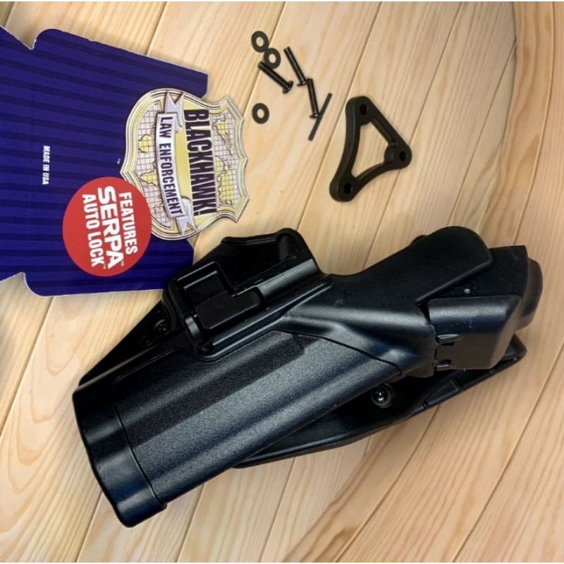 HOLSTER SARUNG SERPA TEMPAT PISTOL GLOCK 17 KANAN