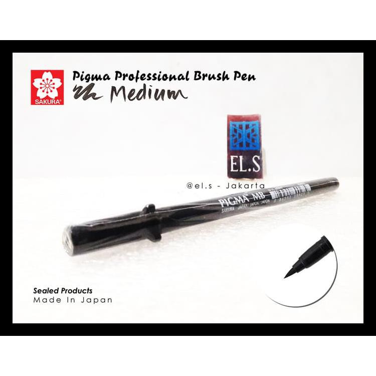 

BAYAR DI TEMPAT (COD) SAKURA PIGMA PROFESSIONAL BRUSH PEN MEDIUM KODE 258