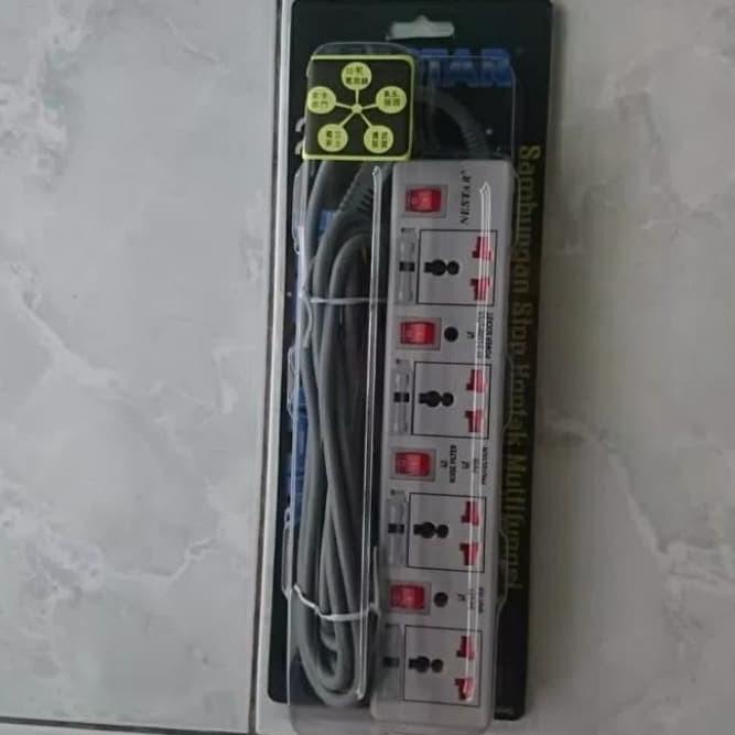 Colokan stop kontak WINSTAR 4 lubang ready shipping