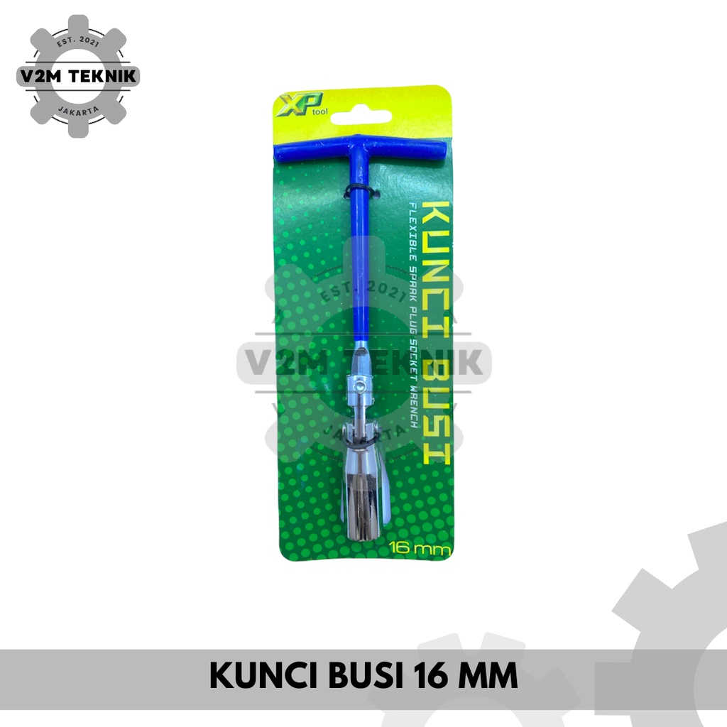 Kunci Busi Model T 16 MM / Kunci Sok Busi Fleksible 16mm / Kunci Busi XP Tool