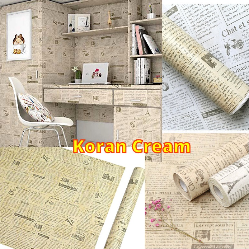 WALLPAPER WALLPEPER MOTIF KORAN RETRO VINTAGE CAFE KASET SEPEDA WALL NEWS PAPER STIKER STICKER SETIKER DINDING TEMBOK DEKORASI RUMAH DEKOR LEMARI PINTU MEJA HITAM PUTIH KORAN NEWSPAPER KOREA DECOR RUANG KAMAR TIDUR WELPEPER SAPI AESTHETIC MURAH