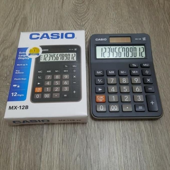 

[COD] Calculator / Kalkulator Casio MZ-12S / MX-12B Merk: CASIO 12 Digit PROMO Kode 501