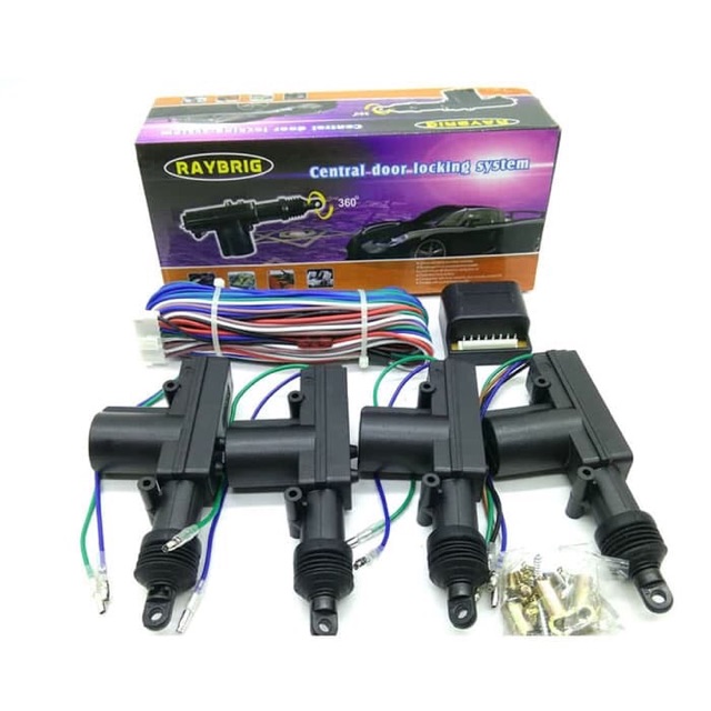 Central Lock Mobil Komplit Universal / Module Central Lock Mobil Lengkap
