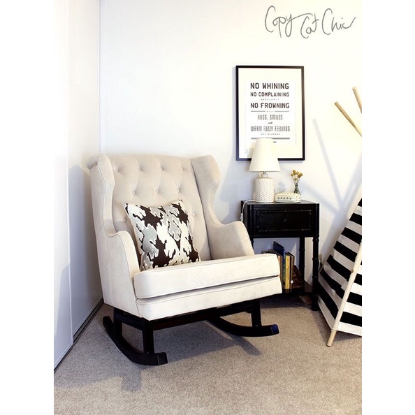 sofa menyusui - sofa bayi - kursi sofa santai - sofa goyang - kursi goyang