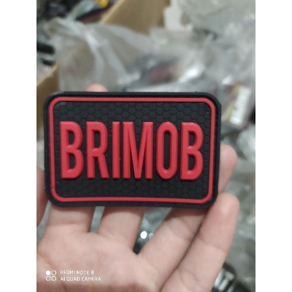 patch rubber patch perekat BRIMOB