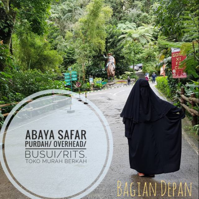 Abaya Overhead Purdah Siffon silk