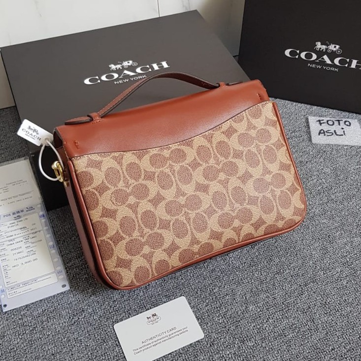 CO@CH Cassie Crossbody Signature 31187 □Free Sarung+BubbleWrap□