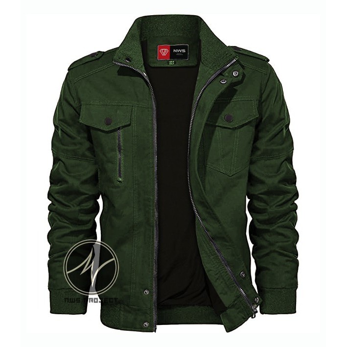 JAKET PRIA/COWOK GREATER TERBARU NWS PROJECT KEREN TERMURAH BAHAN KATUN DRILL