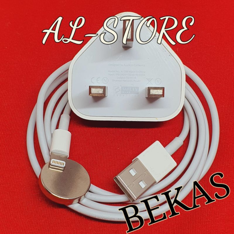 Batok Charger Second Ip0n Original 100% Apel 5 6 7 8 Plus x xs xr Max Asli Bawaan Hp ori