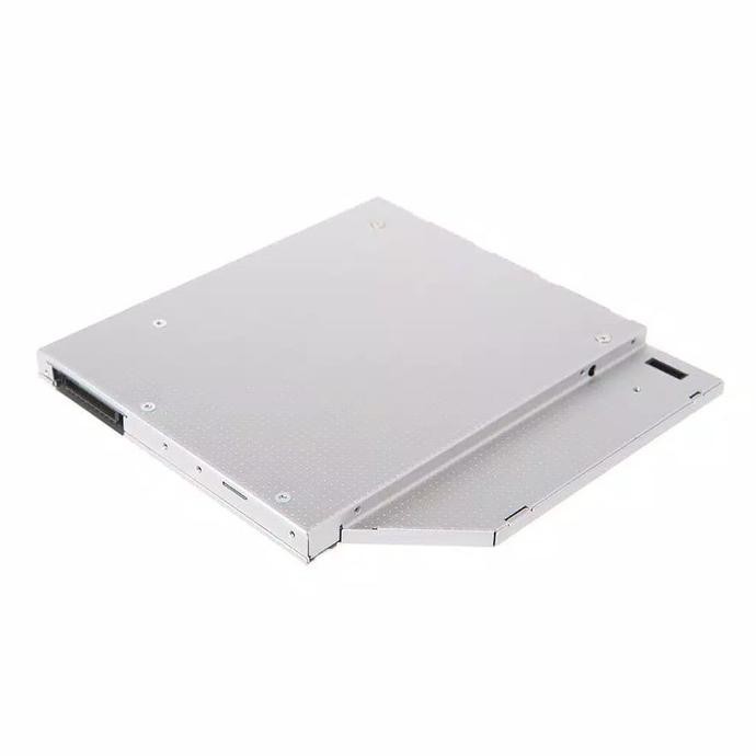HOT UNIVERSAL 9.5MM PATA IDE TO 2ND SATA HDD HARD DRIVE DISK CADDY