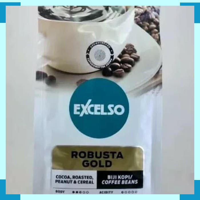 

biji kopi excelso robusta gold 200 gram & expired panjang