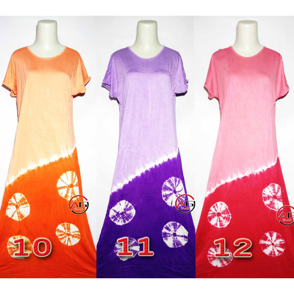 DRES PAYUNG JERSEY LONG BALI (pilih motif)