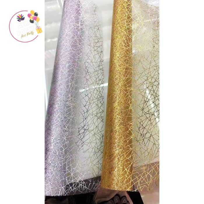 

KERTAS KAIN BUNGA TJSW 1 ROLL FLOWER WRAP PEMBUNGKUS BUNGA WATERPROOF
