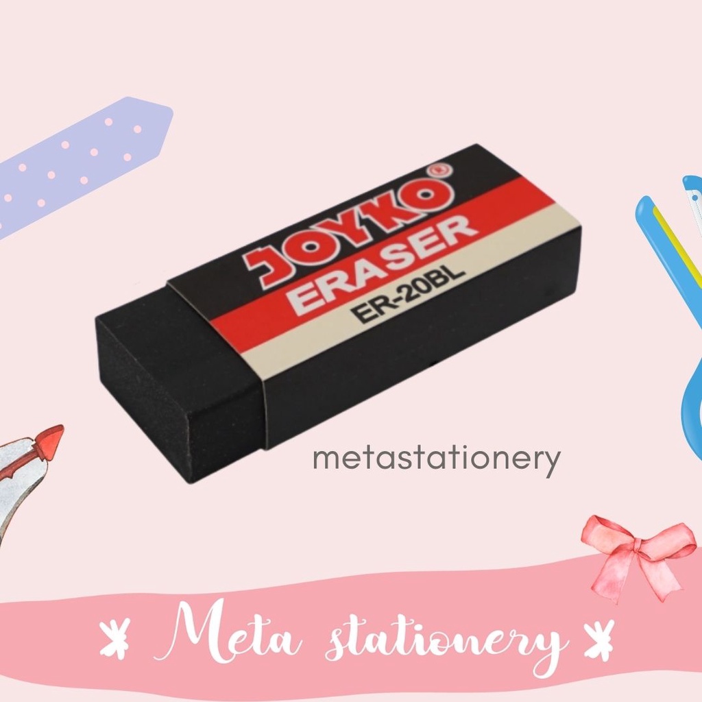

Penghapus / Eraser Joyko hitam ER-20BL