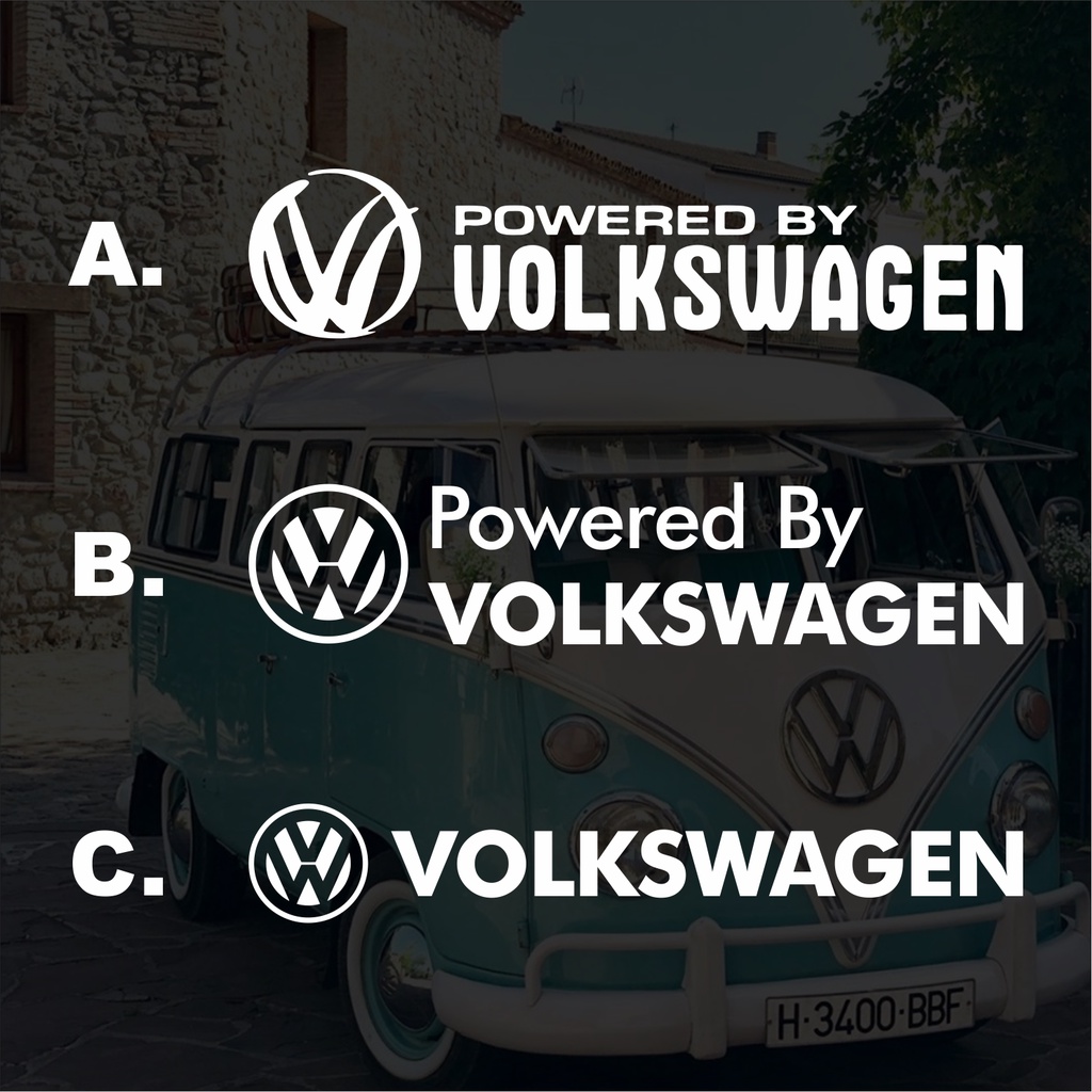 Sticker Cutting Volkswagen