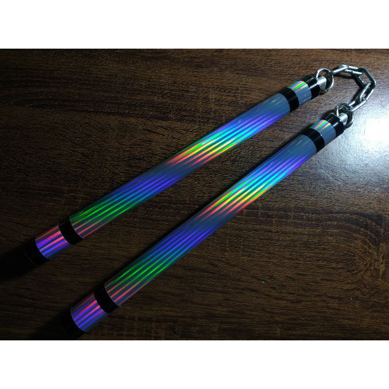 Nunchaku Aluminium Freestyle  Laser Chrome