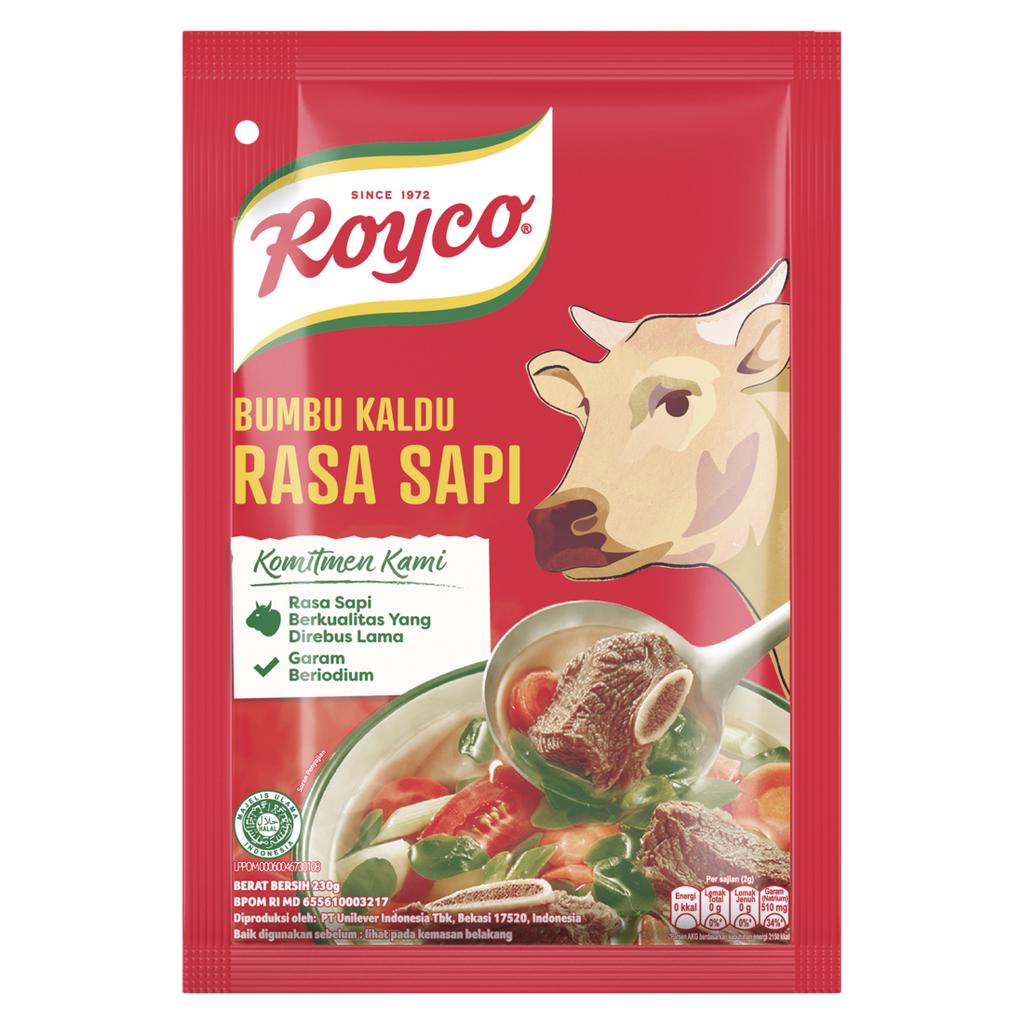 

Royco Bumbu Kaldu Sapi 230 G - Bumbu Kaldu Sapi, Penyedap Makanan, Bumbu Kaldu - penyedap rasa - bumbu masakan