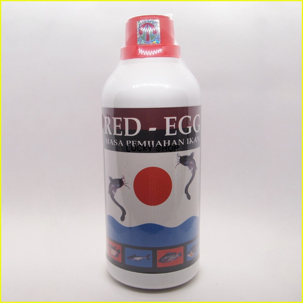 Red Egg 500 Ml - Multi Vitamin Meningkatkan Birahi Dan Reproduksi Telur Ikan Untuk Pemijahan