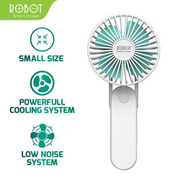 Robot RT-BF11 3 in 1 USB Mini Fan 2000mAh Powerbank