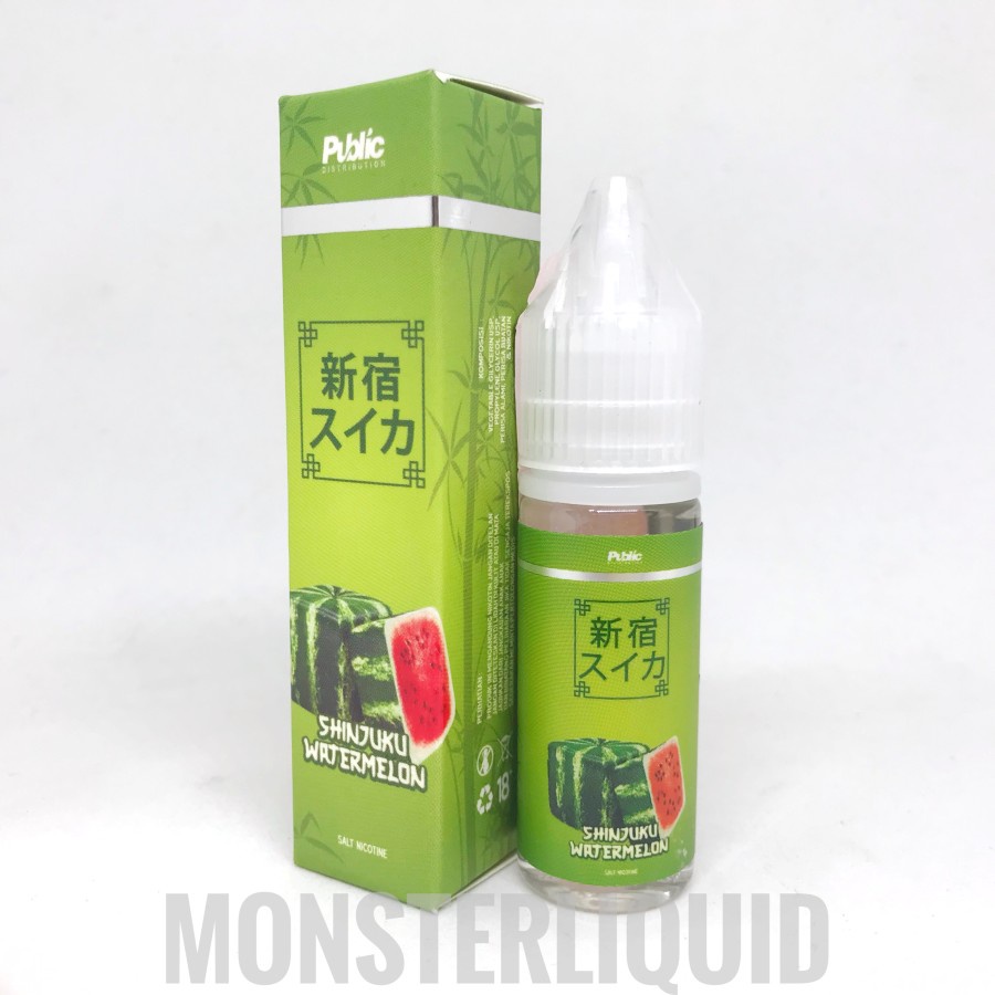 SALT SHINJUKU WATERMELON BY PUBLIC 30MG 15ML