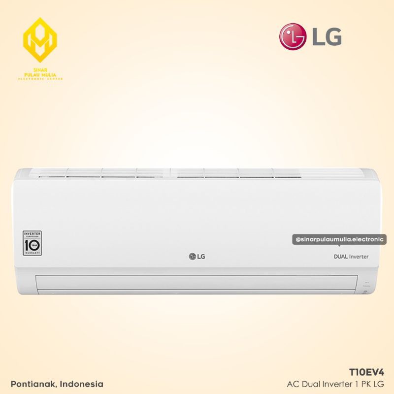 LG AC DUALCOOL Inverter 1 PK Watt Control - T10EV4