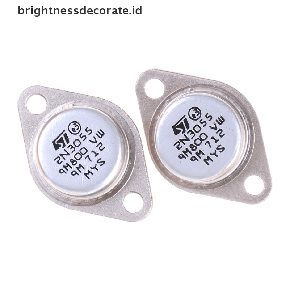 [birth] 5 pcs 2N3055 NPN AF Amp Audio Power Transistor 15A 100V [ID]