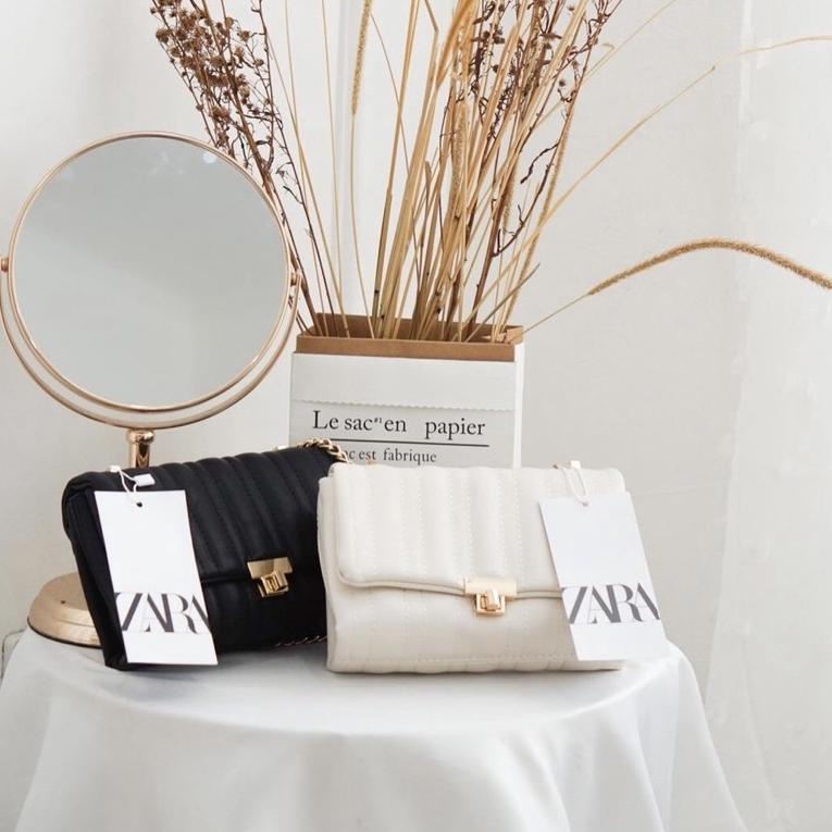 WAM.10Jn22ᵁ– TAS - ZARA Mini Quilted Crossbody Bag and ZARA 90s Shoulder Bag