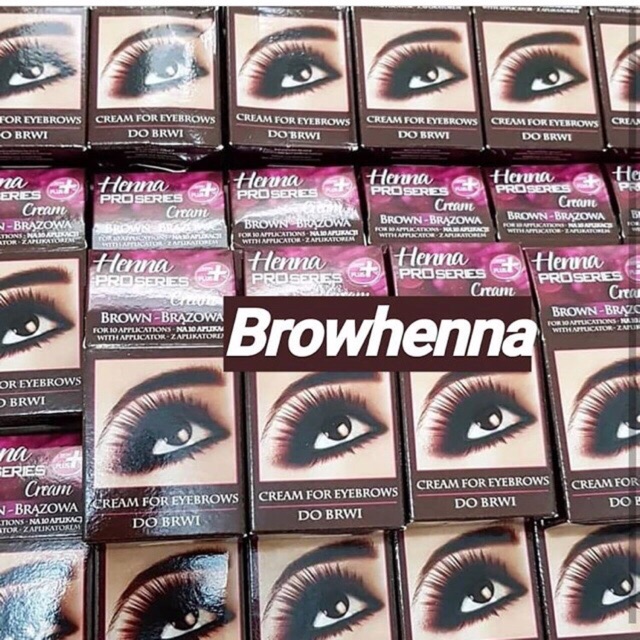 Henna Eyebrow Colour Lightbrown /Darkbrown brown/abu best seller