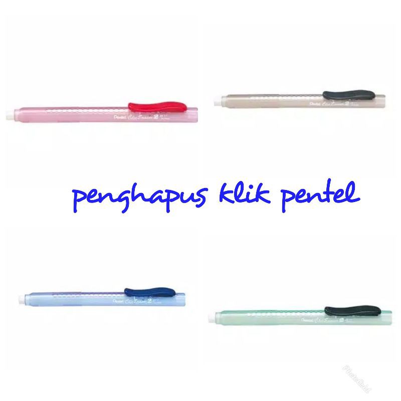 

pentel klik eraser/penghapus model klik ZE11