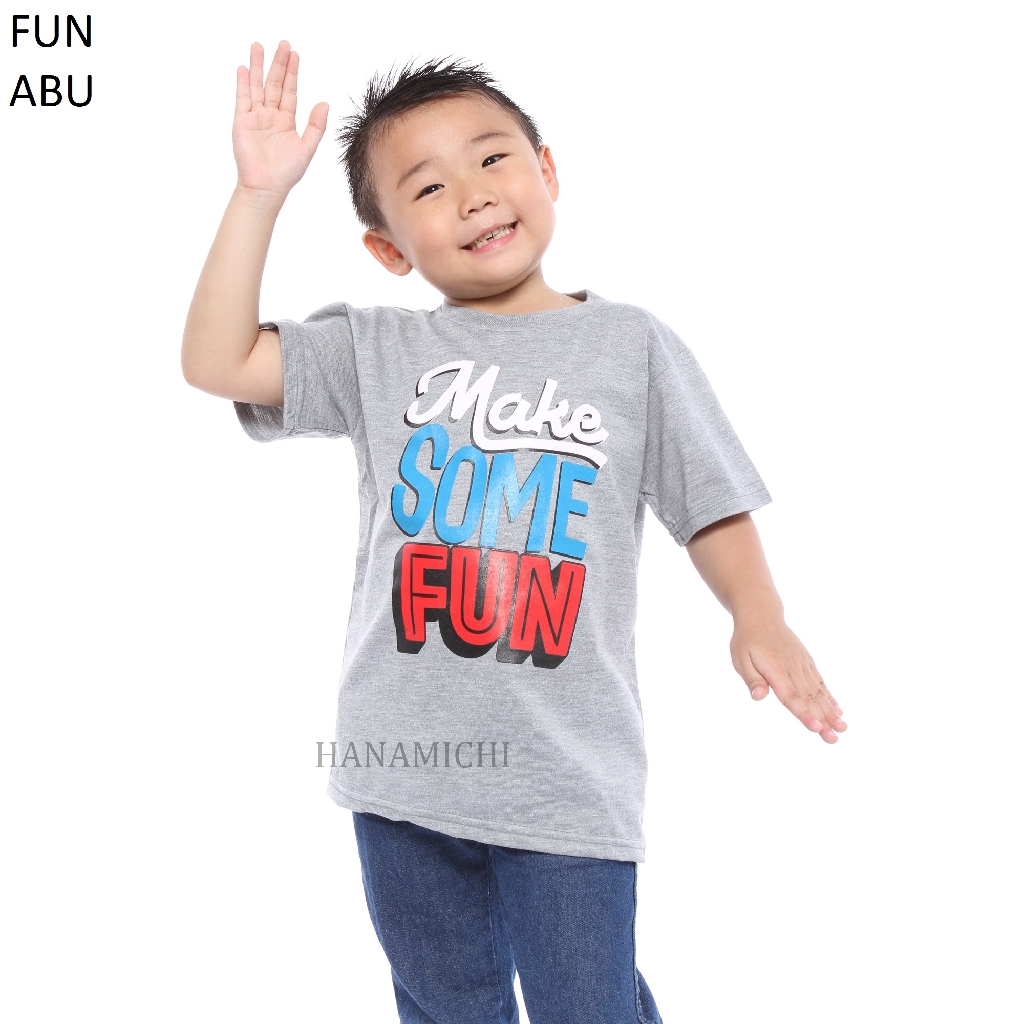 Hanamichi FUN Kaos Anak Lengan Pendek