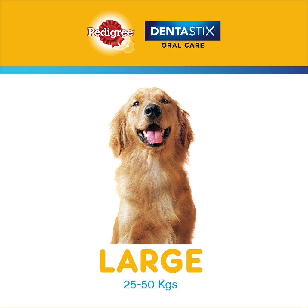 PEDIGREE® Dentastix Large Snack Anjing 112 g - Isi 2-2