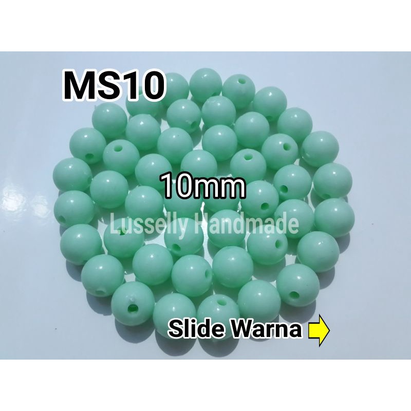1 PON Mote Susu Bulat 10mm