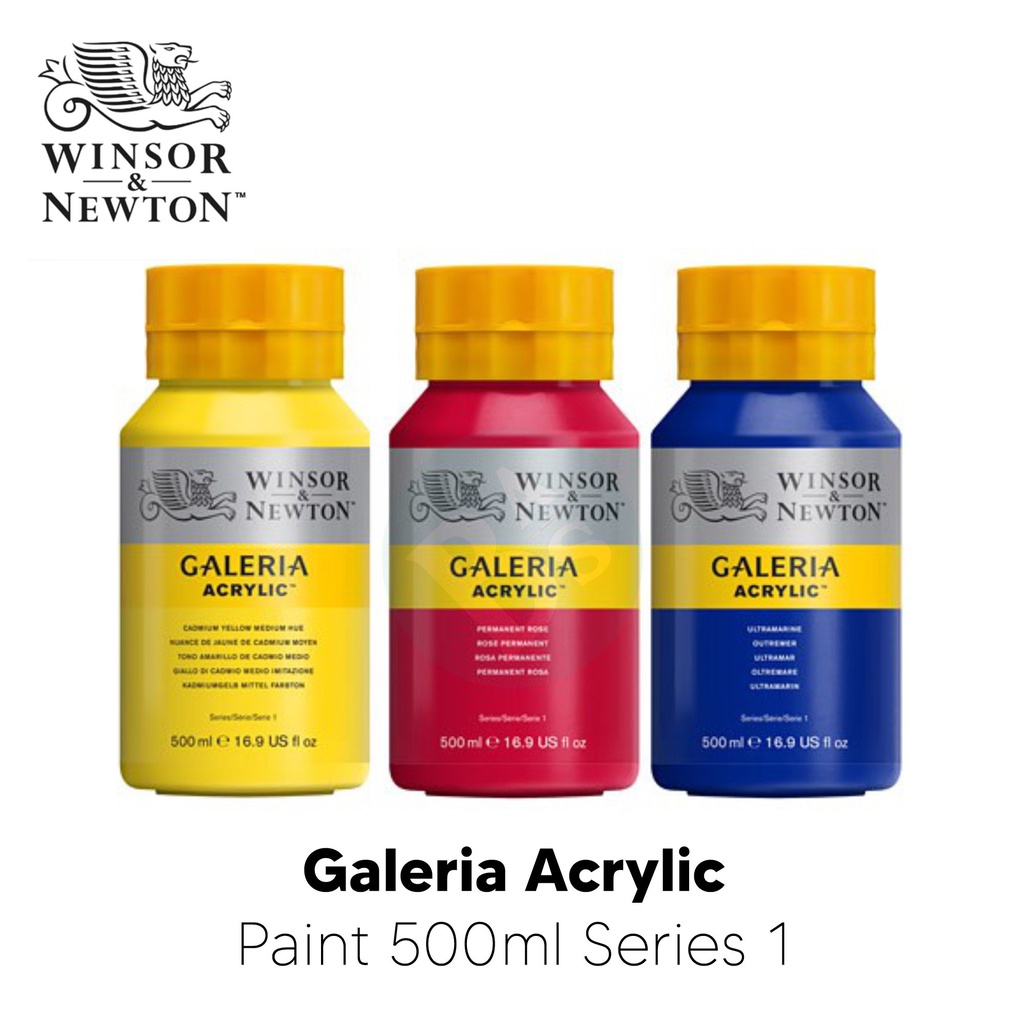 

Winsor & Newton - Galeria Acrylic Paint 500ml Series 1 (Part 1/3)