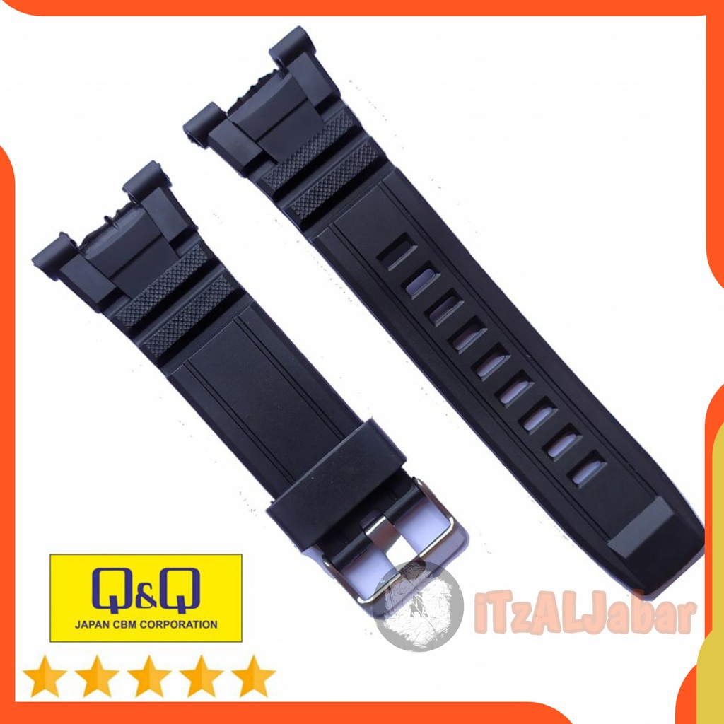 Tali jam tangan Q&amp;Q GW86 Rubber strap Tali jam QQ GW86