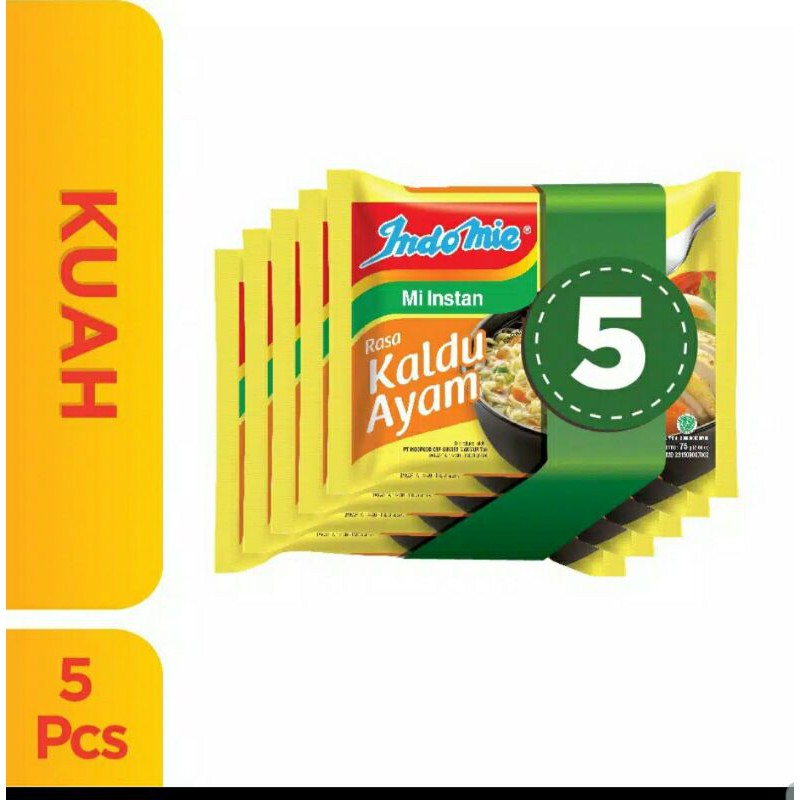 

INDOMIE KALDU AYAM [ 5 PCS ]
