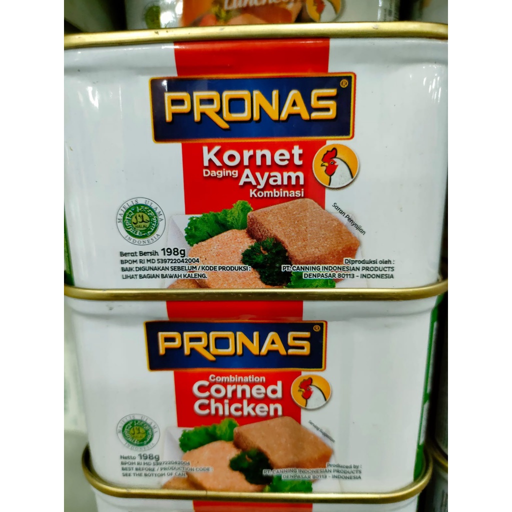 

Pronas Corned Chicken 198gr