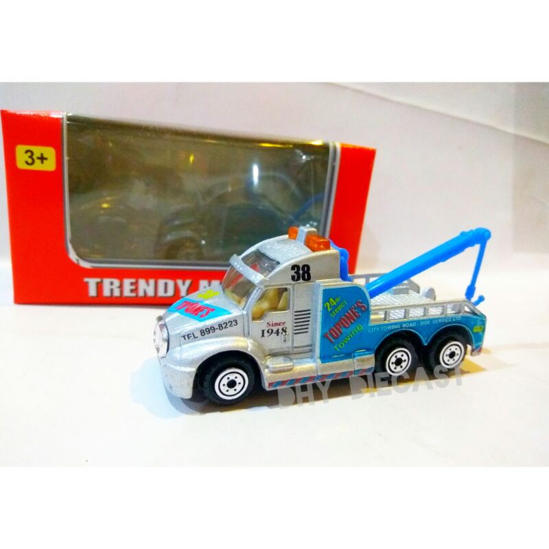 Miniatur Street Machine Diecast Mobil City Topones Towing Road Tel Pro engine