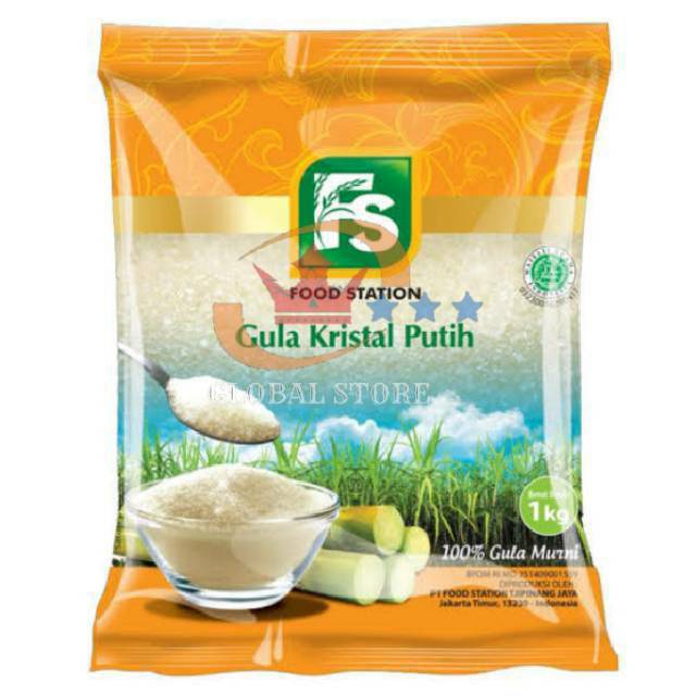 Gula pasir Food station gula kristal putih