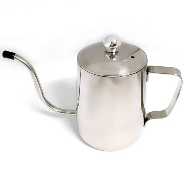 KETTLE LEHER ANGSA 600 ml TUTUP - KETTLE GOOSNECK FOR POUR OVER