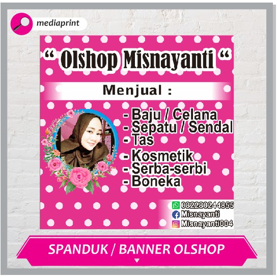 SPANDUK / BANNER / BACKDROP / BALIHO ONLINE SHOP