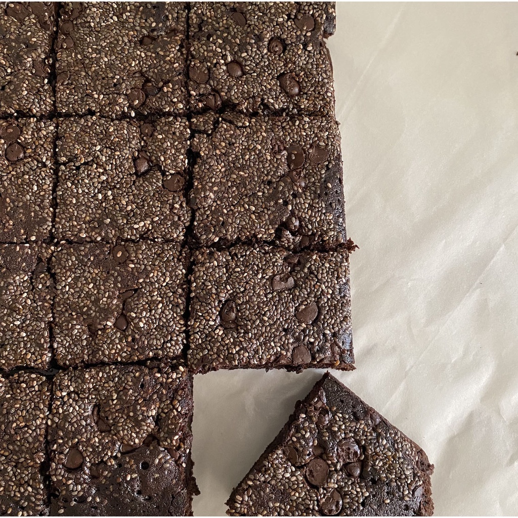 

CHIA SEEDS BROWNIES