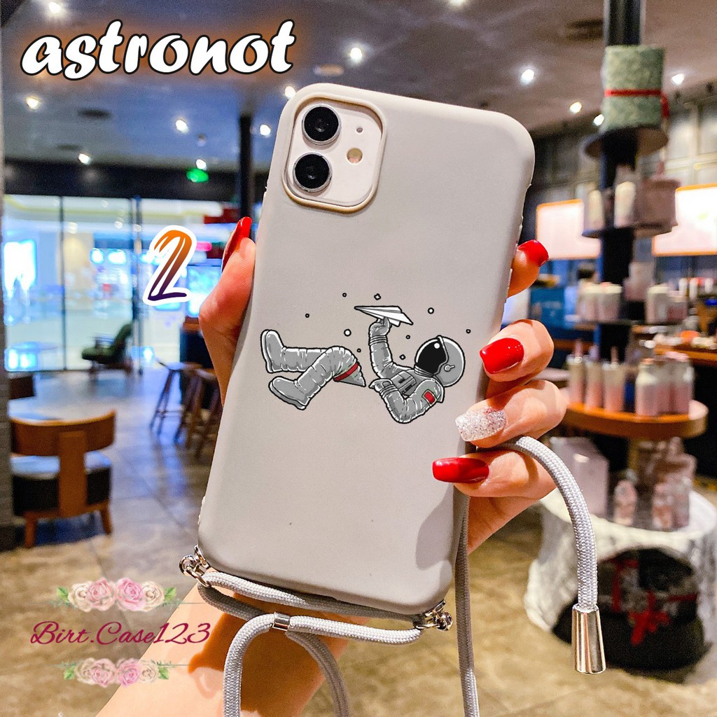 Softcase Slingcase Tali Lanyard Candy ASTRONOT Oppo F1s A59 A33 A53 A5 A9 2020 A31 A8 A81 BC3066