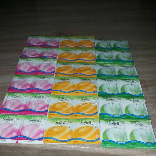 SOFFEL SACHET 3 VARIANT 1RENTENG 24PCS