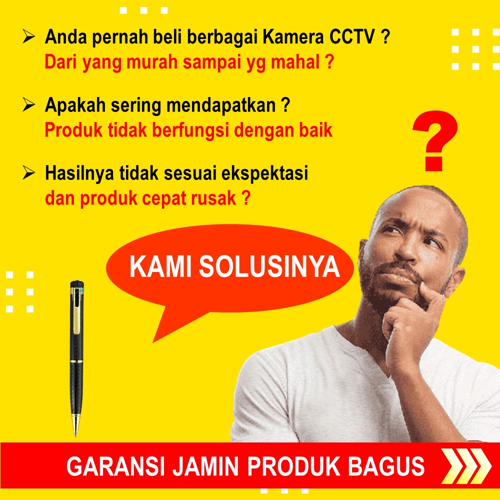 Kamera Pengintai Mini Tanpa Kabel Camera Mini CCTV Kecil Tersembunyi NON Wifi SPY cam spycam IP Hidden Camera HD Portable Murah Mata Mata Pengintip Alat Keamanan Rumah js160