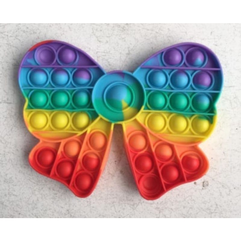 (FREEKELERENG) (JUMBO) POP IT UNICORN 20CM JUMBO POP IT BESAR UNICORN-Pita