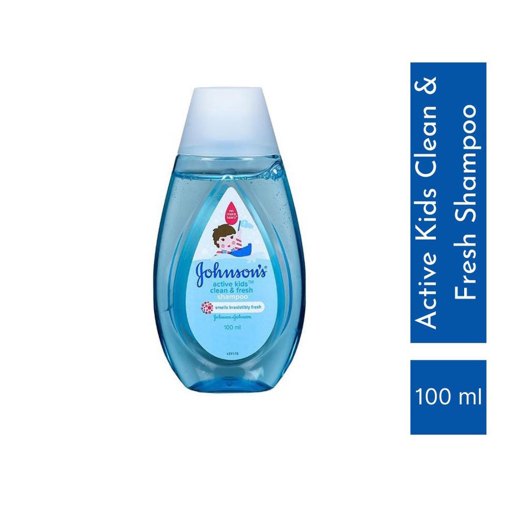 Johnson's Clean &amp; Fresh Shampo Active Kids 100 ml