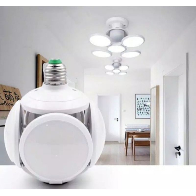 Bohlam Lampu LED / Lampu Bola Ufo / Football Ufo / LED Bola 40 watt / Lampu Gantung Liipat