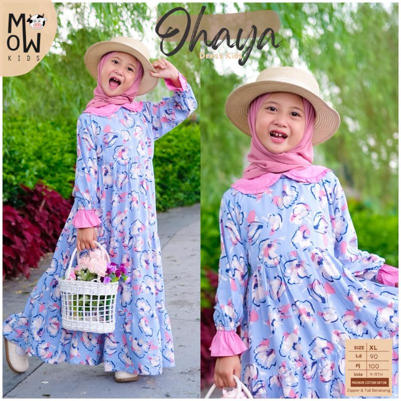 Dress Anak Perempuan Original by Mowmo