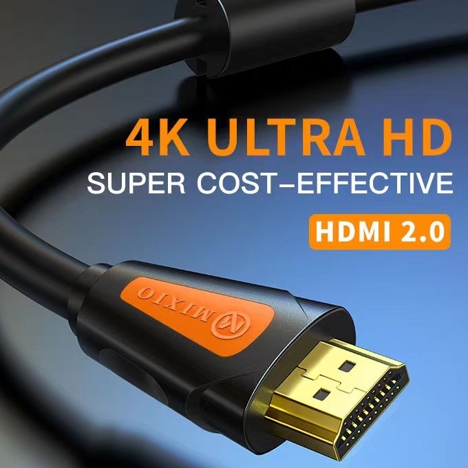 [5M - M02] Vention Kabel MULTIMEDIA PORT v2.0 Ultra HD 4K - MIXIO M02 5M